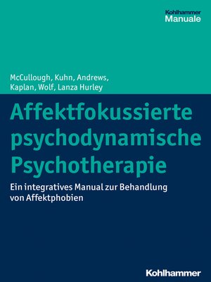 cover image of Affektfokussierte psychodynamische Psychotherapie
